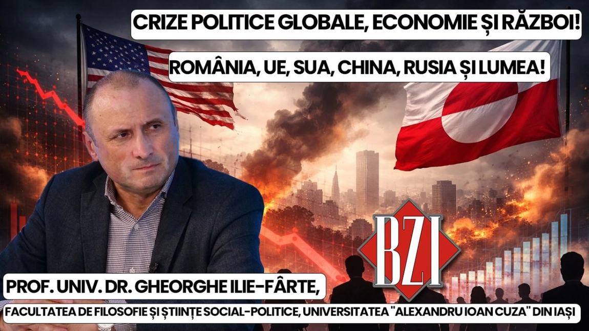 Analiză și dezbatere BZI LIVE alături de prof. univ. dr. Gheorghe-Ilie Fârte, Facultatea de Filosofie și Științe Social-Politice - Universitatea 