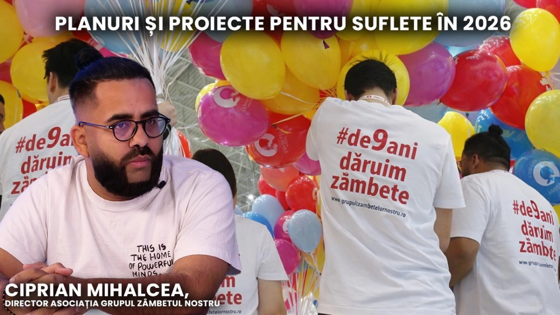 LIVE VIDEO - Despre planuri și proiecte pentru suflete în 2026 vorbește Ciprian Mihalcea, director AGZN, la BZI LIVE