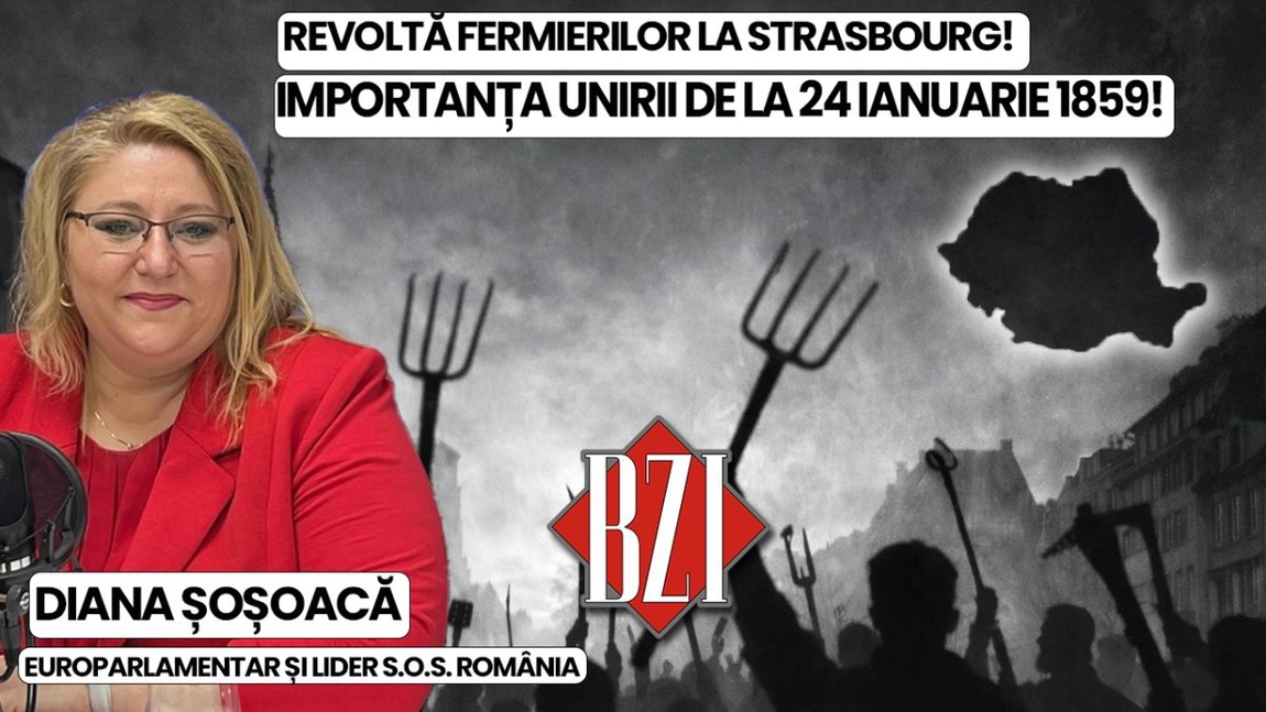LIVE VIDEO - Top talk-show BZI LIVE cu invitatul special permanent, președintele Partidului S.O.S. România și europarlamentar neafiliat în Parlamentul European, Diana Șoșoacă