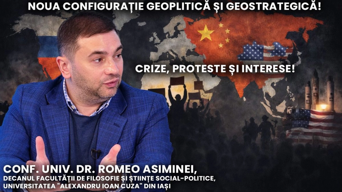 LIVE VIDEO - Analiză și dezbatere BZI LIVE alături de conf. univ. dr. Romeo Asiminei, decanul Facultății de Filosofie și Științe Social-Politice - Universitatea 