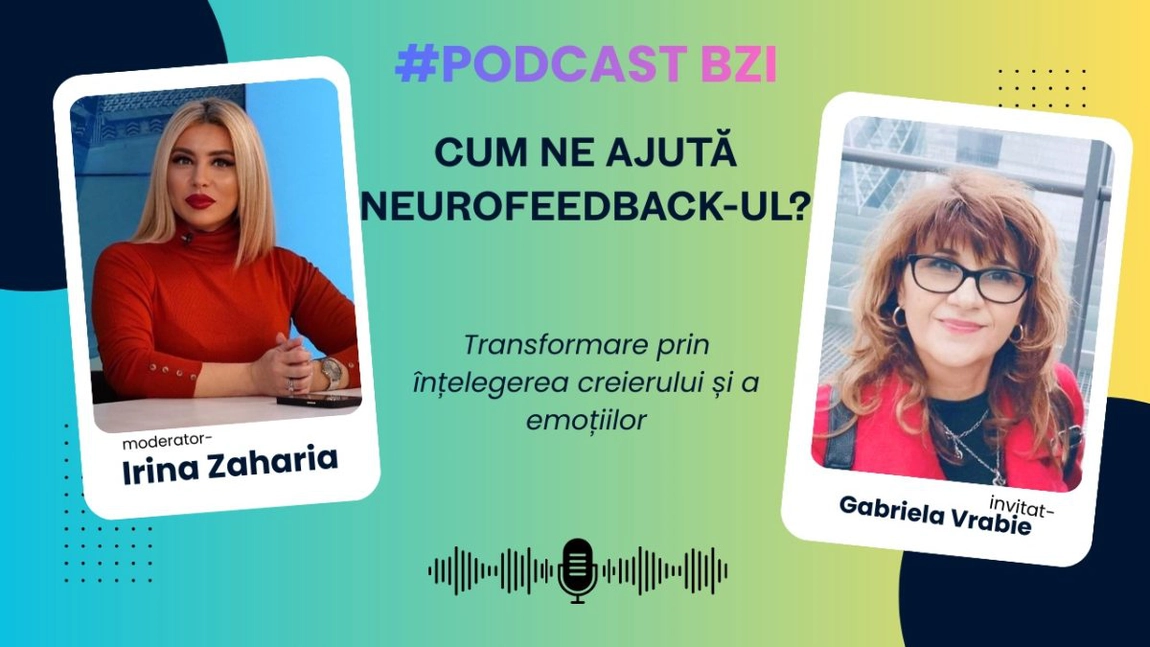 LIVE VIDEO - La #PodcastBZI, pe 23 ianuarie 2026, de la ora 14.30, moderat de Irina Zaharia, discutăm despre una dintre cele mai moderne și eficiente metode terapeutice, neurofeedback-ul