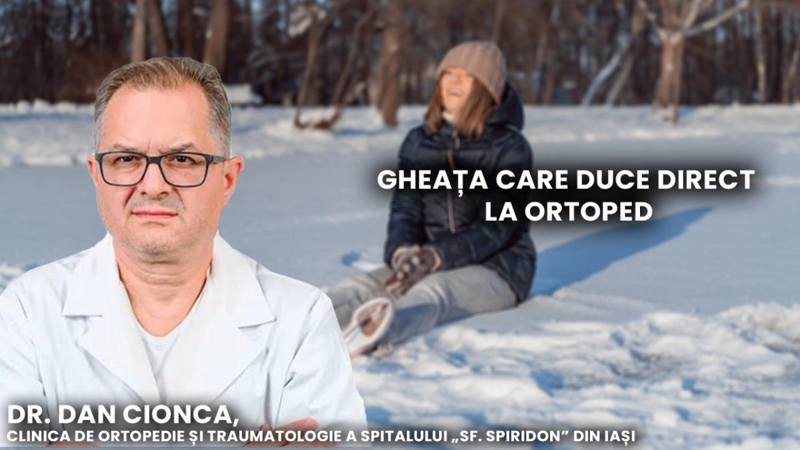 LIVE VIDEO - Fracturi și traumatisme tot mai frecvente în sezonul rece. Aflăm ce cazuri au tratat medicii ortopezi perioada aceasta în cadrul emisiunii de sănătate BZI LIVE, de la dr. Dan Cionca, medic ortoped