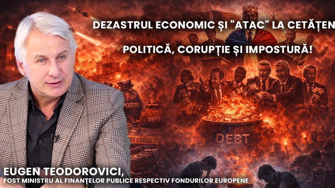 Analiza subiectelor momentului la BZI LIVE alături de invitatul special permanent Eugen Teodorovici, fost ministru al Finanțelor publice respectiv Fondurilor europene! Politică, economie, societate și ce se întâmplă în lume