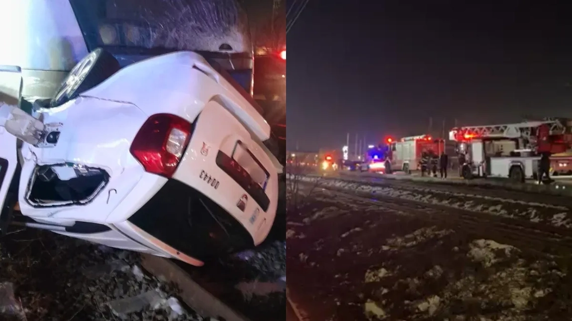 Accident feroviar Chiajna: un tren a lovit în plin un autoturism, iar șoferul se zbate între viață și moarte