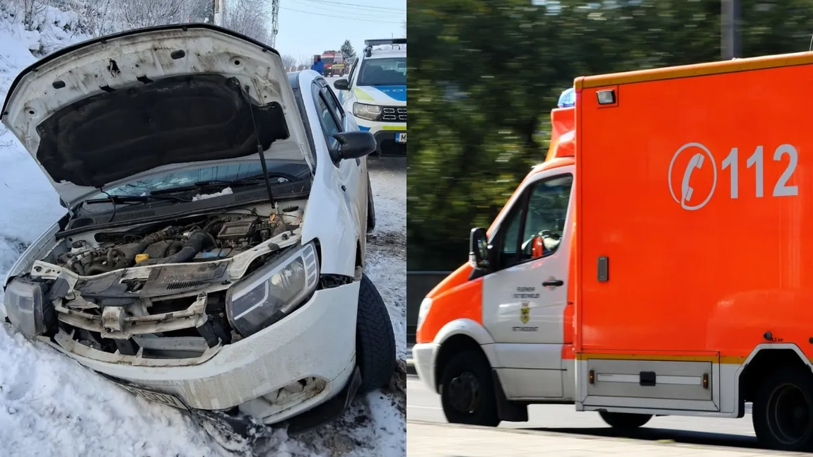 Accident rutier în Giurgiu, la Letca Nouă. O femeie rănită a ajuns la spital după un eveniment produs în Milcovățu