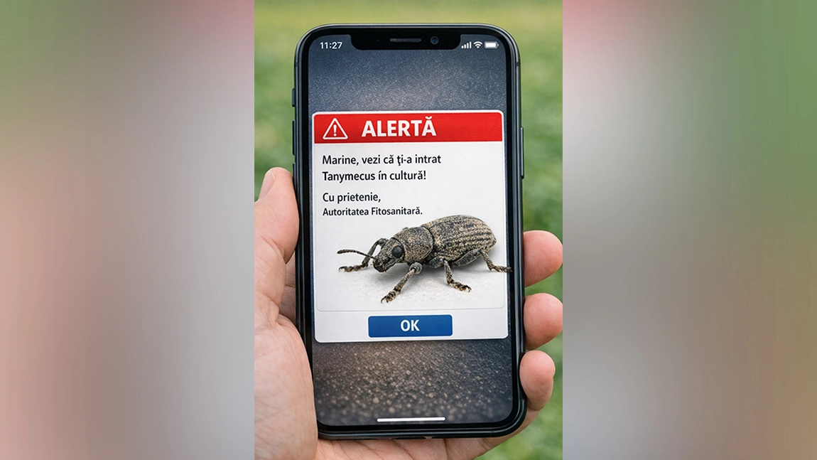 Fermierii vor fi avertizați din timp când culturile sunt atacate de boli sau dăunători! Sistemul va fi funcțional din septembrie 2027