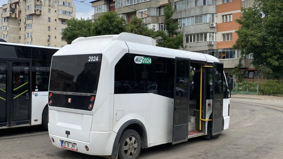 Traseul metropolitan 204 a fost suspendat pentru o perioada nedeterminată după ce microbuzul de la CTP Iași s-a defectat