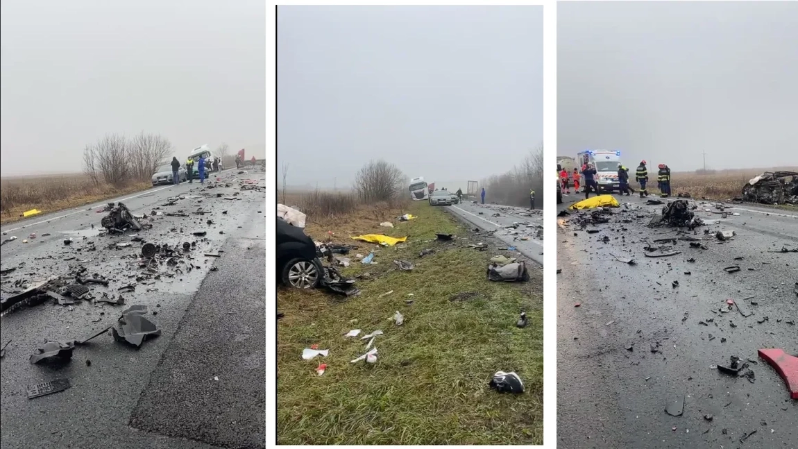 Cine sunt cei 7 morți în accidentul tragic de pe E70! Au plecat să se bucure și nu s-au mai întors