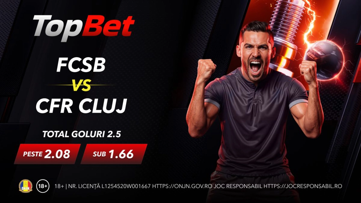 FCSB și CFR Cluj, în goana după puncte: Cum se va termina derby-ul de duminică (P)