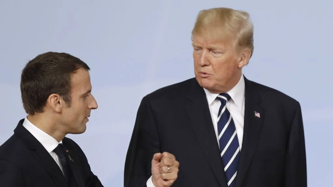 Scandal diplomatic! Doald Trump spune că Emmanuel Macron va pleca curând dacă nu aderă la planul său global