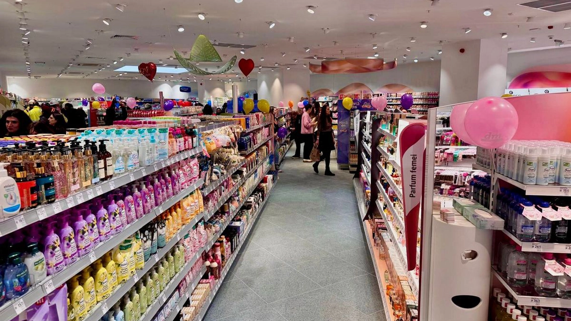 Cea mai mare locație din regiunea Moldovei a dm drogerie markt s-a deschis în Palas: trei zile cu reduceri de 15% la toate produsele