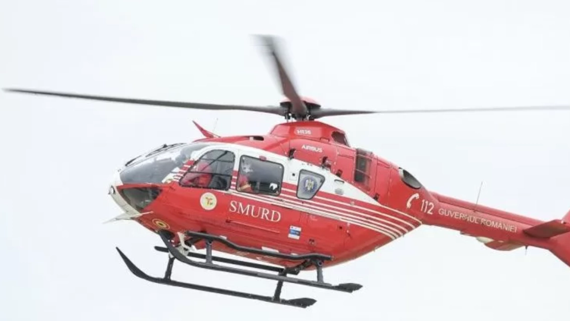 Situație gravă! Elicopterul SMURD intervine de urgență