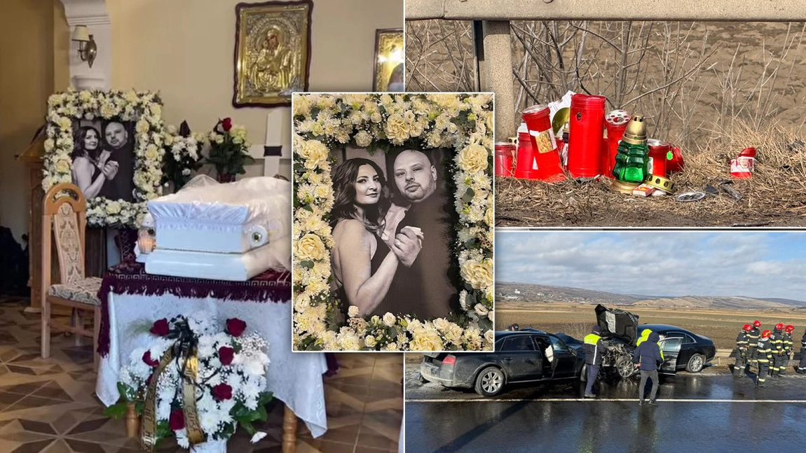 Când și unde vor fi înmormântați Sorin și Diana Iacob, alături de copilul lor. Sora afaceristului mort în accidentul de la Ciortești a făcut anunțul