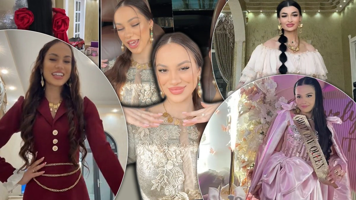 Miss Piranda, varianta 2026: Cele mai frumoase fete din comunitatea romă din Grajduri se întrec pe TikTok. Proba de foc: rochii extravagante și kilograme de aur în bijuterii