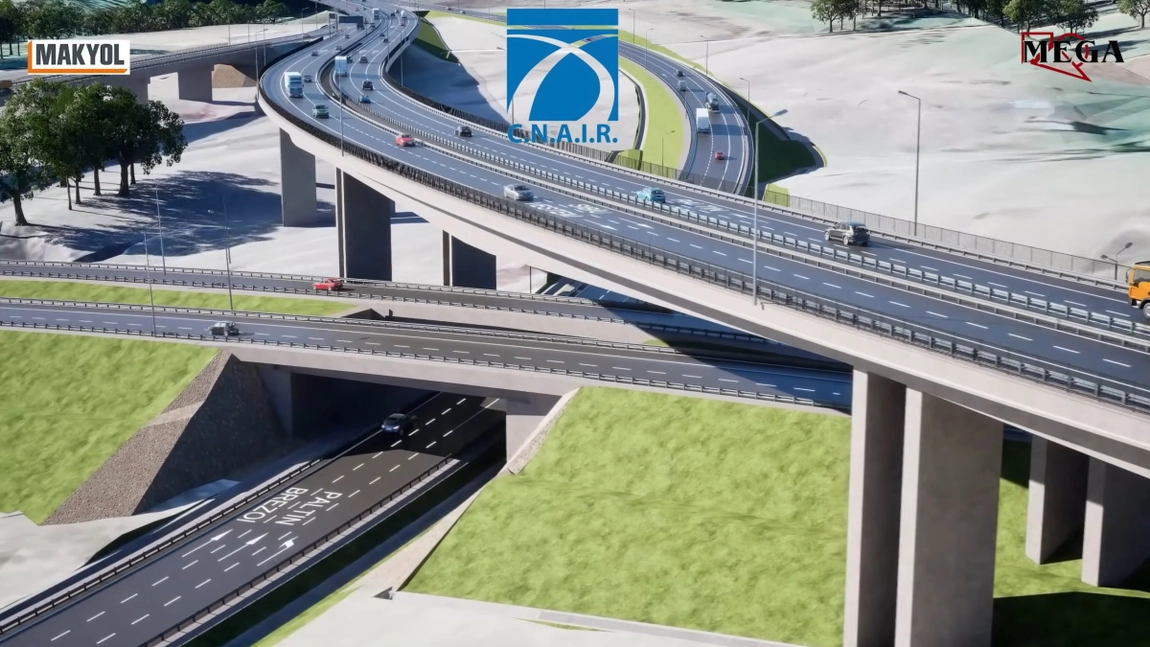 Cum va arăta primul nod rutier pe trei niveluri din România și când va fi finalizat