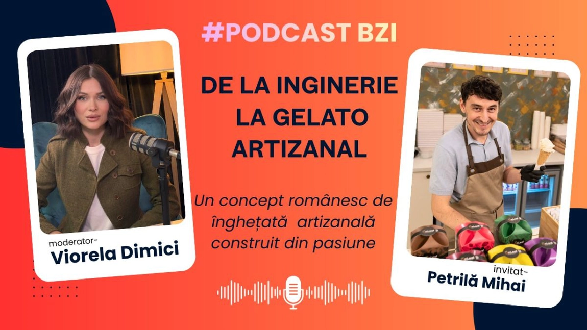 LIVE VIDEO - Petrilă Mihai, antreprenor, cofondator Cosi Buono, de la inginerie la gelato artizanal