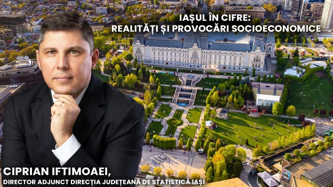 LIVE VIDEO - Realități și provocări socioeconomice! Ciprian Iftimoaei ne vorbește despre Iașul în cifre, la BZI LIVE