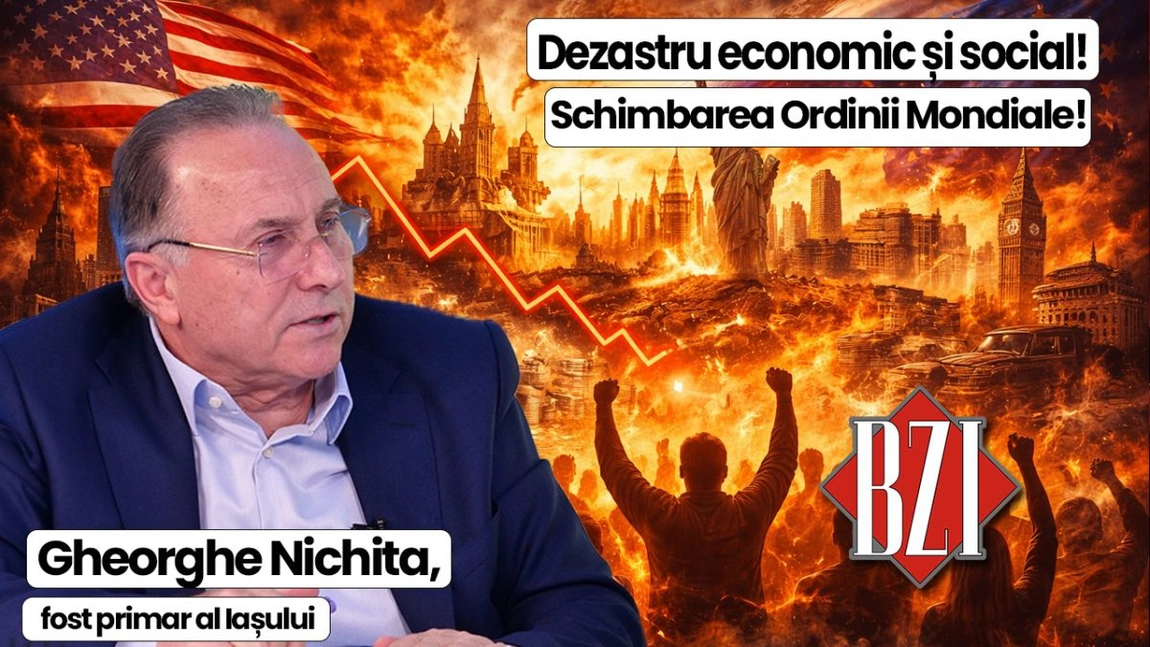 Talk-show BZI LIVE permanent alături de invitatul special Gheorghe Nichita, fost primar al Iașului