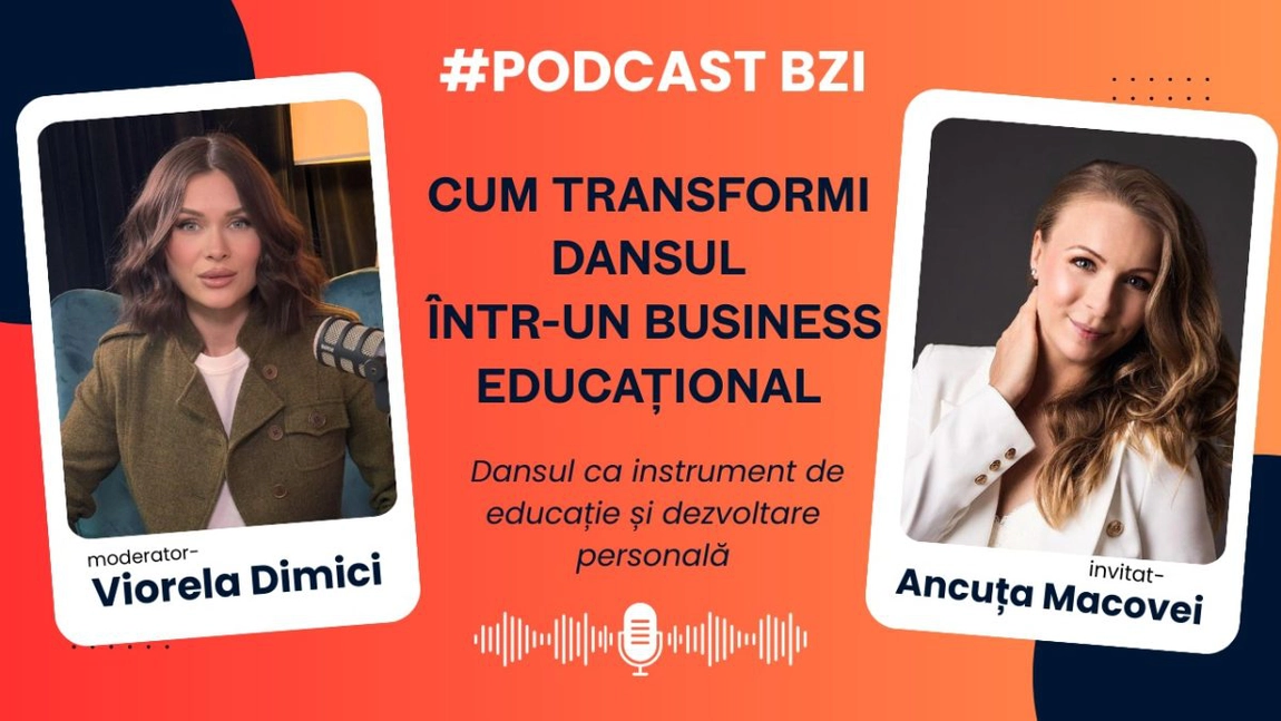 LIVE VIDEO - Ancuța Macovei, antreprenoare, fondatoare Anttribute, cum transformi dansul într-un business educațional