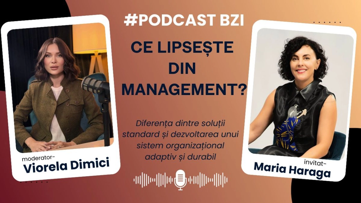 LIVE VIDEO - Maria Haraga, terapeut relațional, coach și trainer acreditat, ce lipsește din management?