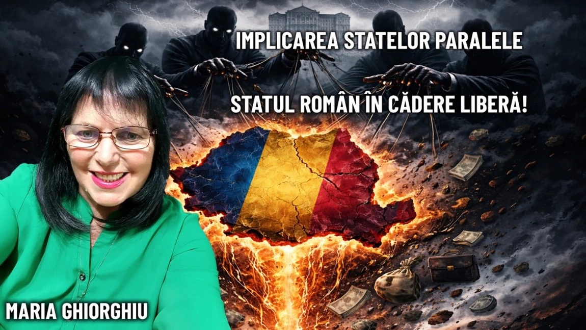 Statul român în cădere liberă! Implicarea statelor paralele este reală și e dezvăluită de Maria Ghiorghiu la BZI LIVE