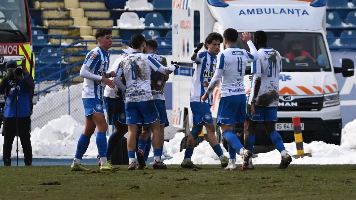 Victorie pentru Politehnica Iași! Elevii lui Tibor Selymes au câștigat cu 2-0 contra Olimpia Satul Mare