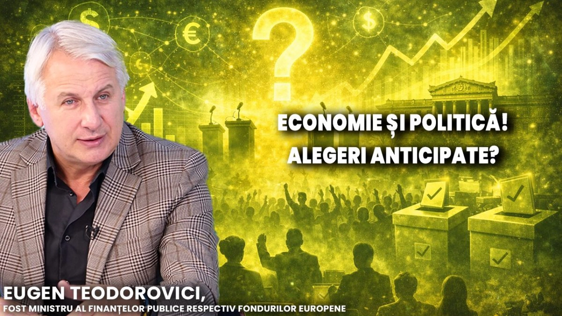 Dezbatere BZI LIVE alături de Eugen Teodorovici, fost ministru al Finanțelor publice respectiv Fondurilor europene