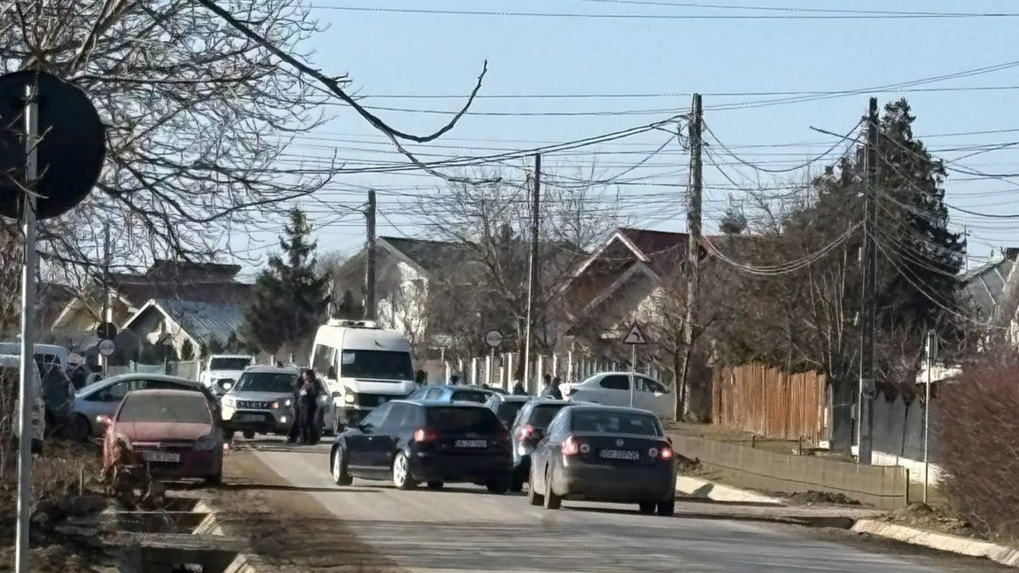 Accident rutier în Breazu! Două autoturisme au intrat în coliziune