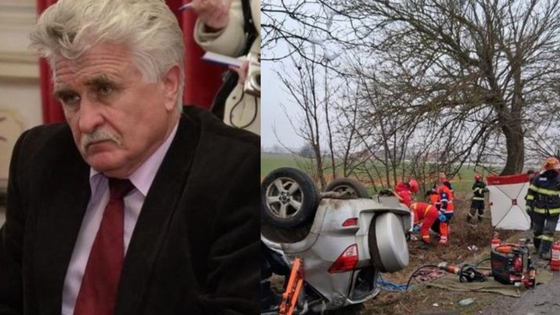 Fost primar din Bihor, mort într-un accident grav pe DN19. Kovács Zoltán avea 72 de ani