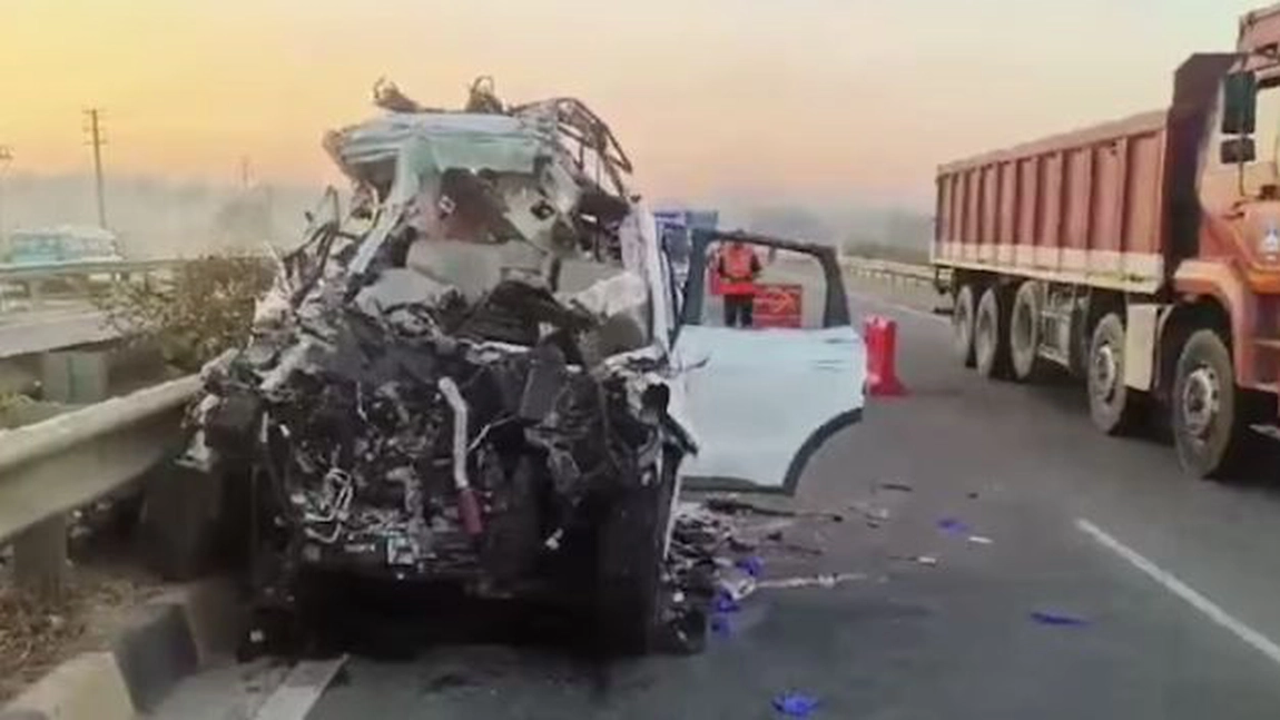 Tragedie la ieșirea din oraș! Șapte persoane au decedat după ce un SUV a lovit o motocicletă și un camion! - GALERIE FOTO