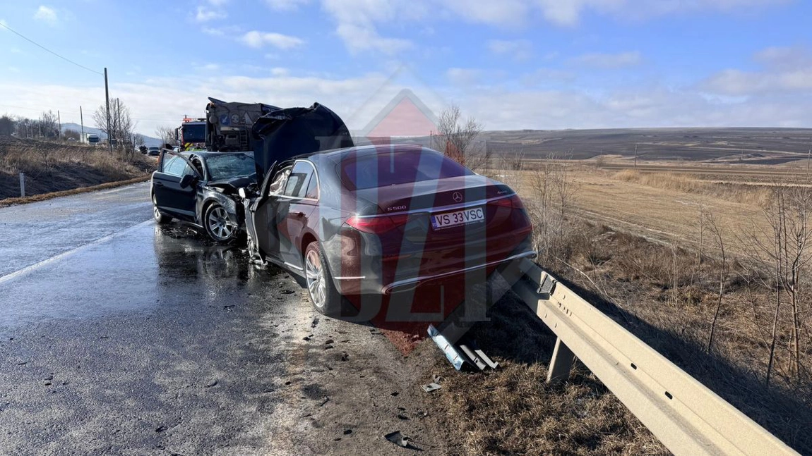 Al cui este Mercedesul implicat în accidentul rutier de la Ciortești, unde un bărbat a murit