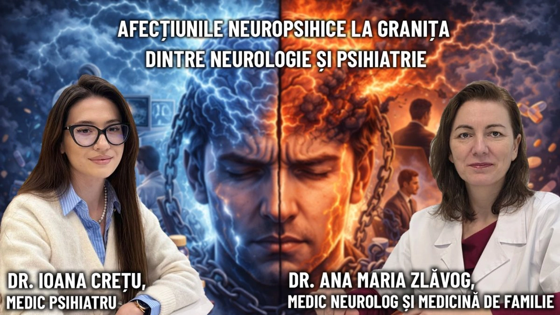 Afecțiunile neuropsihice, analizate la BZI LIVE. Când intervine neurologul și când este nevoie de psihiatru?
