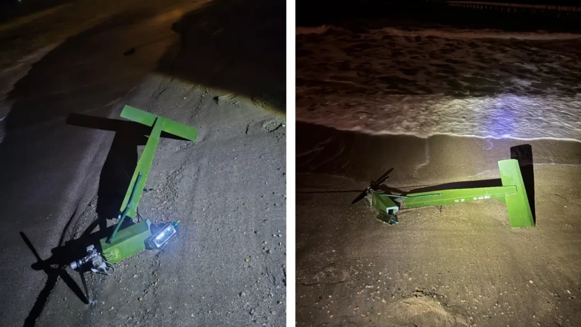 Alertă pe plaja din Mamaia: dronă găsită în fața unui hotel