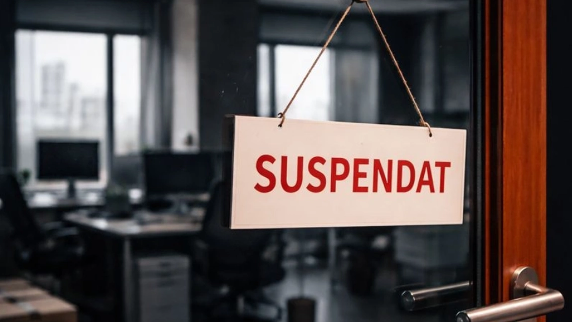 Iașul, printre județele cu cele mai multe firme care și-au suspendat activitatea în 2025