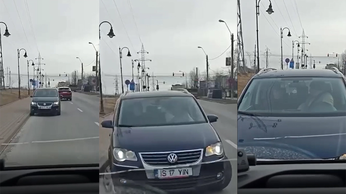 Incident periculos în Iași! Un șofer a circulat pe contrasens pe splai, în Tudor Vladimirescu