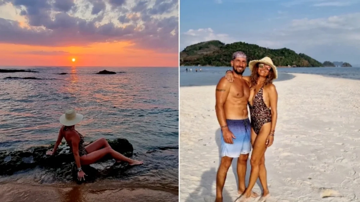 Anca Țurcașiu, imagini incendiare cu iubitul! În ce ipostaze s-au postat pe plajă în Thailanda