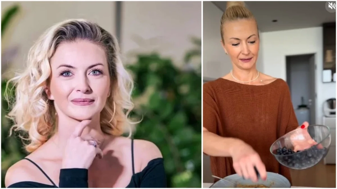 Elwira Petre devzăluie rețeta cu care și-a uimit fanii! Brioșe sănătoase cu afine și banane