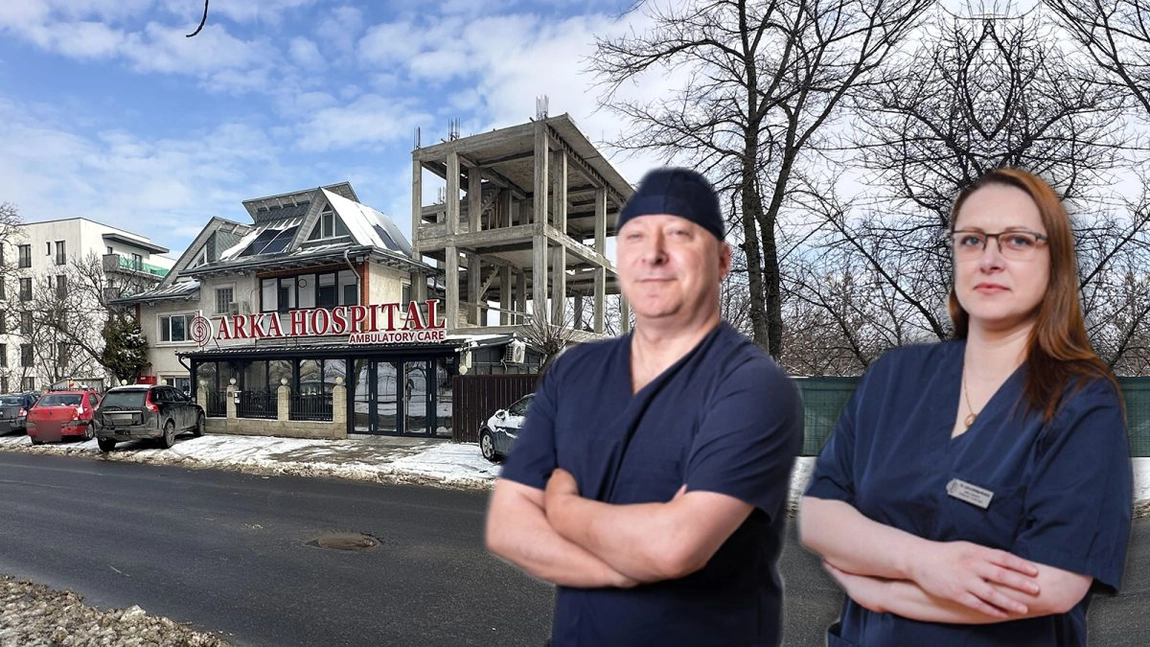 Revoltător! Așa sunt tratați pacienții la Arka Hospital, deținut de medicii Tudor și Andreea Ursuleanu. Elena Talabă: „Am ajuns să sângerez, mi-a încurcat tratamentul”