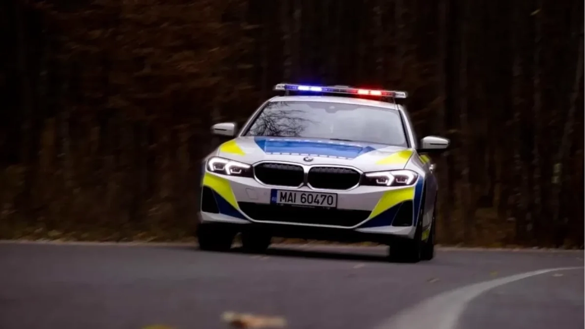 Viceprimar reținut după o urmărire ca în filme: a fugit de poliție, s-a răsturnat cu mașina și a refuzat testele biologice