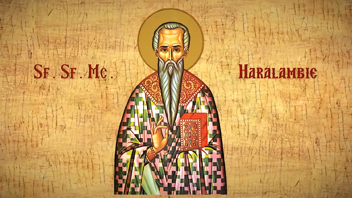 Sărbătoare mare astăzi, 10 februarie. Sfântul Haralambie, protector împotriva bolilor și foametei, cinstit de credincioși