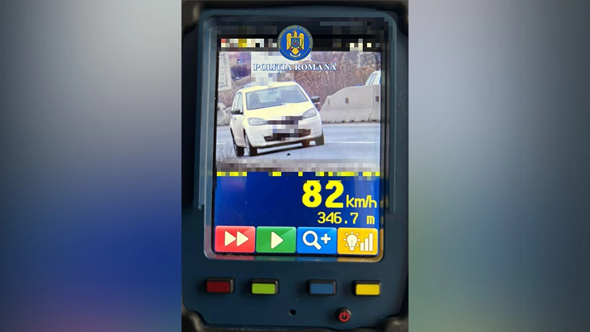 Un șofer prins băut și cu viteză pe DE583, amendat și cercetat penal