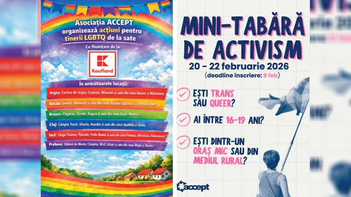 Supermarketul Kaufland, finanțează Asociația Accept care organizează tabără pentru minori trans și queer de la sate și orașe mici
