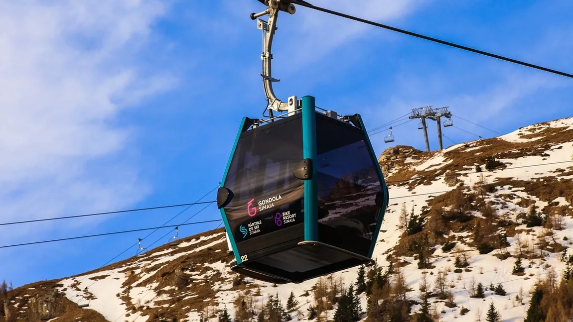 Telecabina Cota 1400. Iată ce trebuie să știi despre legătura dintre Sinaia și platoul Bucegilor