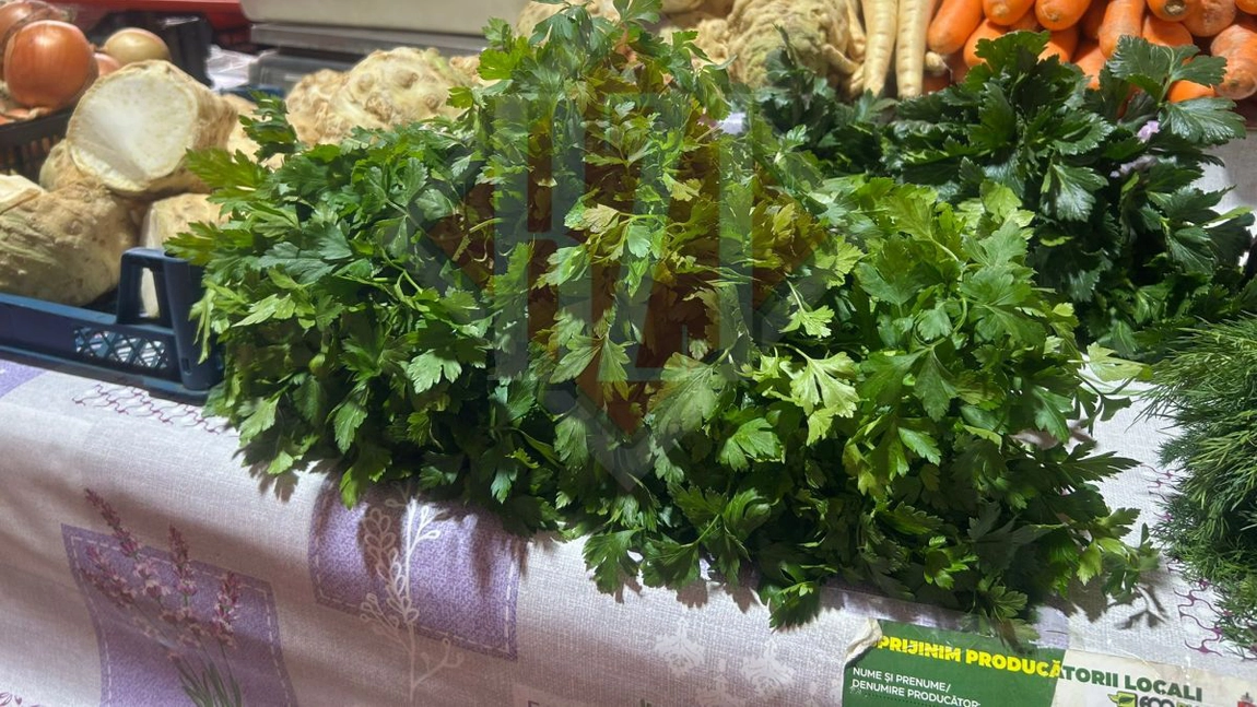 Primăvara a venit la Iași! Trufandale și verdețuri proaspete în piețe