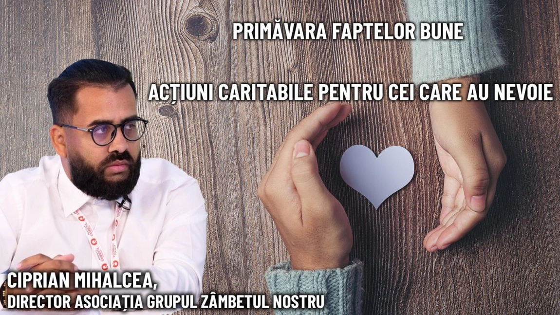 LIVE VIDEO - Primăvara faptelor bune la BZI LIVE! Ciprian Mihalcea discută despre acțiuni caritabile pentru cei care au nevoie