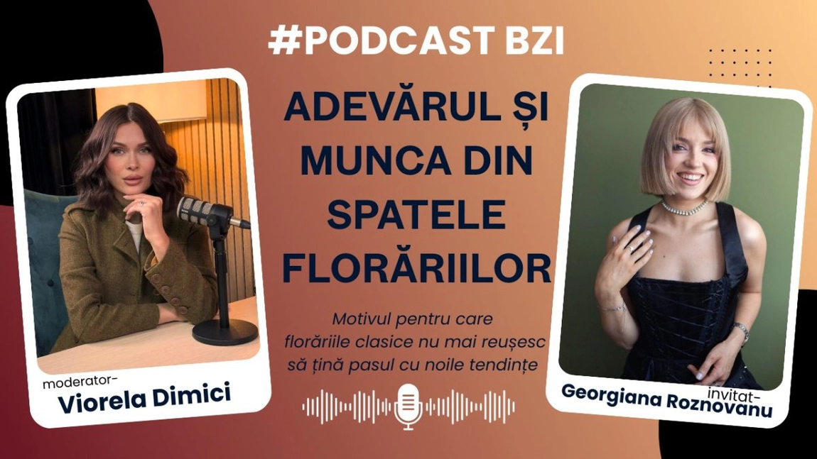 LIVE VIDEO - Georgiana Roznovanu, owner Odess Art, adevărul și munca din spatele florăriilor