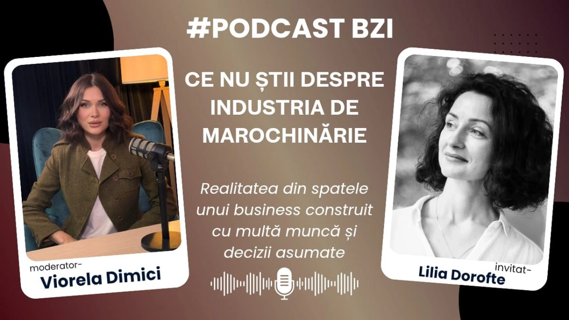LIVE VIDEO - Lilia Dorofte, antreprenoare, ce nu știi despre industria de marochinărie