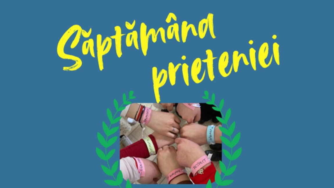 „Săptămâna Prieteniei” în peste 30 de școli din județul Iași. Proiectul are ca scop promovarea unui climat școlar sănătos