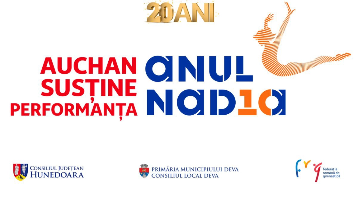 Auchan România susține cu mândrie Gala „Nadia 10 – Perfecțiunea inspiră” de la Deva, un omagiu adus performanței și excelenței în sportul românesc