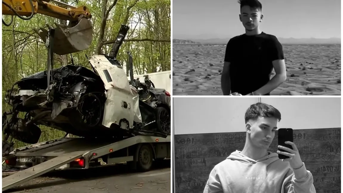 Imaginile durerii! Ce a apărut în pădurea Snagov, unde au murit David și Mihai